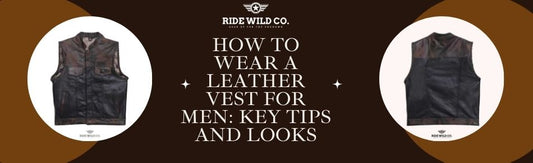 How to Wear a Leather Vest for Men: Key Tips and Looks