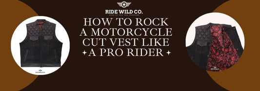 How to Rock a Motorcycle Cut Vest Like a Pro Rider