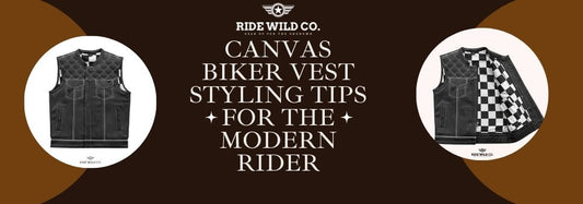 Canvas Biker Vest Styling Tips for the Modern Rider