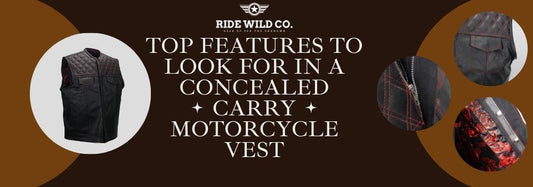 Top Features to Look for in a Concealed Carry Motorcycle Vest