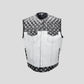 Louis Vuitton Leather Motorcycle Vest - white background