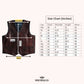 Distressed Maroon Red Cowboy Leather Vest 